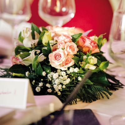 Bouquet De Table Roses